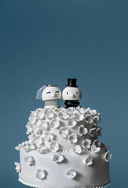 Figurki ślubne Hoptimist Bride White - Hoptimist