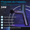 Extralink Massage Gymgun Fit 2.0 Pro | Pistolet do masażu | 7 głowic, 6 trybów