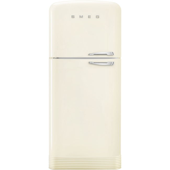 Smeg - Chłodziarko-zamrażarka 50's Style Fab50Lcr5 Kremowy (Chromowane Uchwyty)