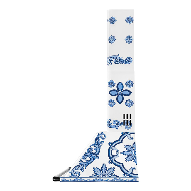 Smeg - Okap kuchenny, Victoria, D&G, Blu Medit. VICTORIA KT90DGME D&G Mediterraneo