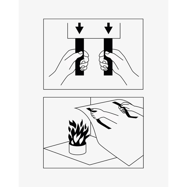 Koc gaśniczy czarny the essentials - printworks