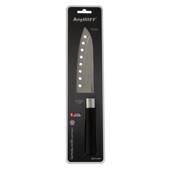 Nóż Santoku Z Otworami Codon 17 Cm - Berghoff
