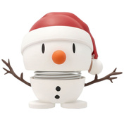 Figurki dekoracyjne soft Santa Snowman S White - Hoptimist