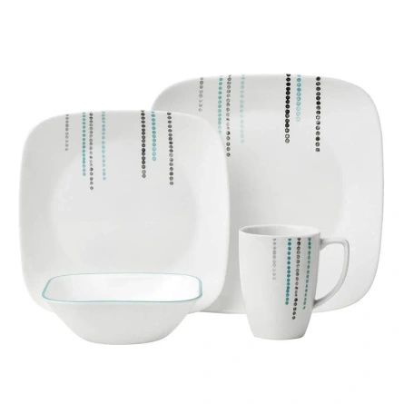 Zestawy obiadowe 16 elementów Rain Drops - Corelle