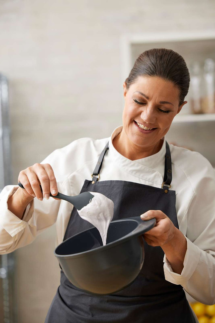 Silikonowa łyżka kuchenna 27 cm Grey - Blomsterbergs