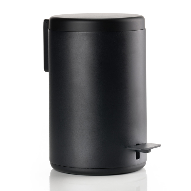 Kosz na śmieci Zone Denmark Rim Black 3 l, pedałowy, aluminium