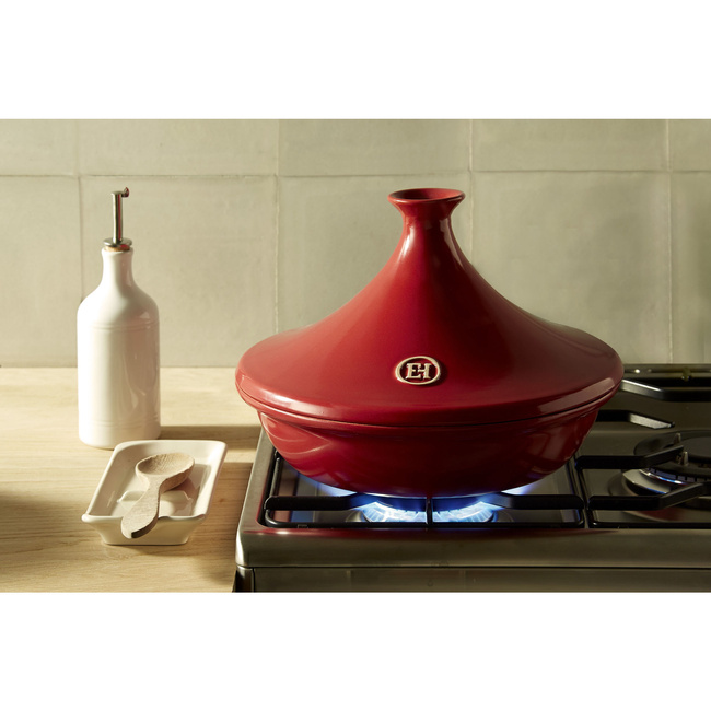 Tagine 1,8 L - Czerwony - Emile Henry