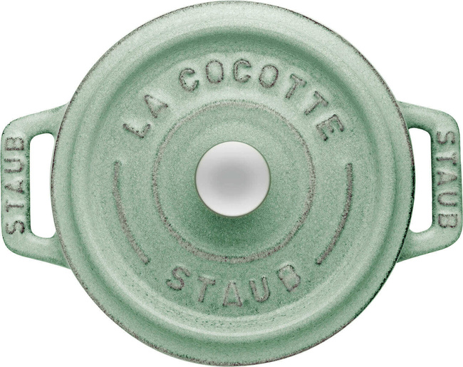Mini Cocotte Mini Garnek Żeliwny Okrągły 250 Ml, Miętowy - Staub