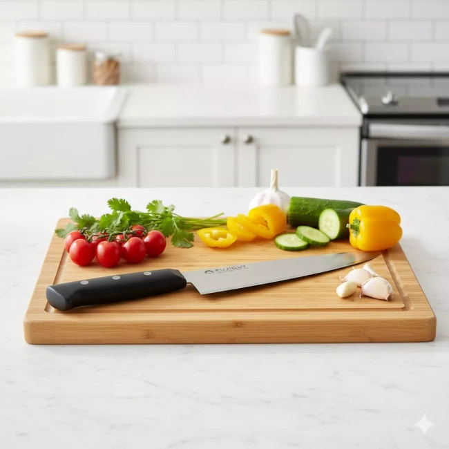 Japoński Nóż Santoku Tojiro Fujicut #3000 18 cm Stal Mo-V FC-1632
