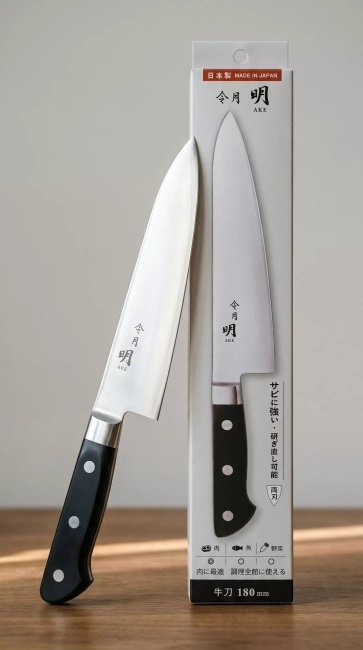Fuji Cutlery Akira Reigetsu Nóż Szefa Kuchni 18 cm FC-0106