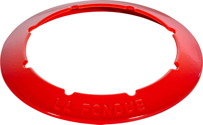 Staub zestaw do fondue 20 cm, czerwony