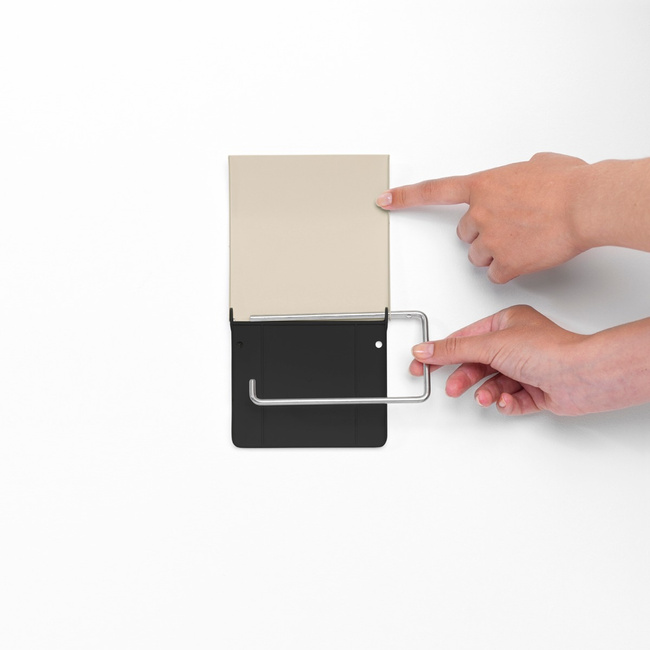 Uchwyt na papier toaletowy Brabantia ReNew 223242, Soft Beige