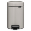 Kosz pedałowy Brabantia NewIcon 3 l, Soft Grey
