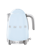 Smeg - Czajnik z regulacją temp., p. błękit 50's style KLF04PBEU Pastelowy błękit