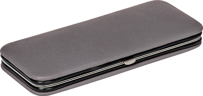 Zestaw do manicure 5 cz. stal niklowana szary, sztywne etui - Erbe Solingen