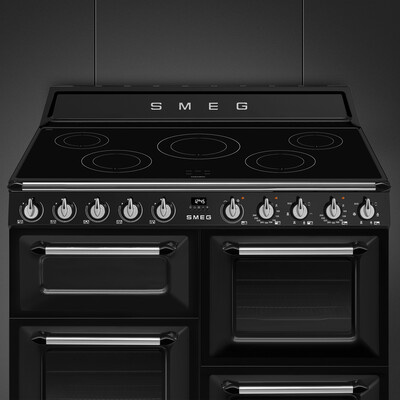 Smeg - Kuchnia wolnost, 110cm, Victoria, czarny Tr4110ibl2 Victoria