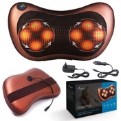 Poduszka masująca Extralink Smart Life Massage Pillow z ogrzewaniem, zasilanie AC/DC