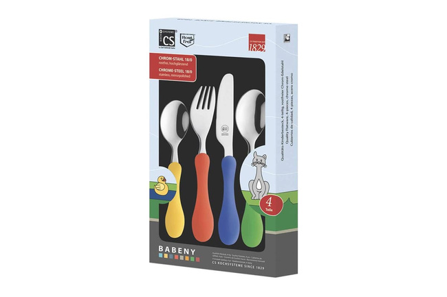 Sztućce dla dzieci Babeny 4 el. 18/0 - Carl Schmidt Sohn