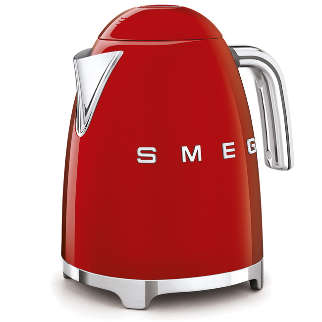 Zestaw Smeg - Czajnik + Toster na 2 kromki czerwony