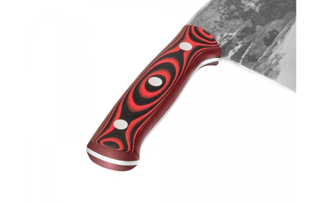 Tasak serbski Samura Mad Bull Mini SMB-0041R, ostrze 14,5 cm, czarno-czerwony