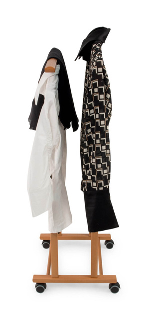 Arredamenti Trendy Wieszak do Sypialni - 102 x 44 cm, Brązowy