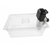 Pojemnik do sous vide Wartmann 26 l GN 1/1 w zestawie z pokrywą i kulkami termoizolacyjnymi 200 szt.