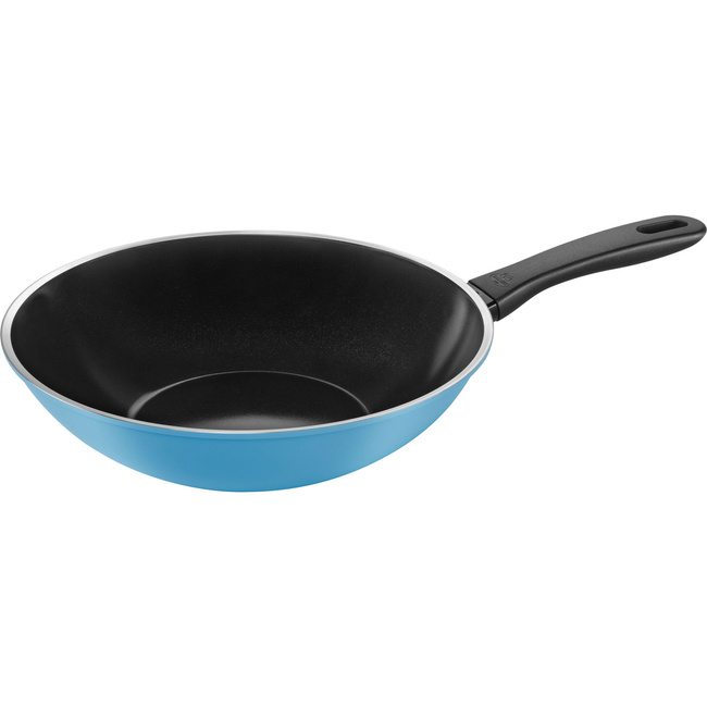 Wok 28 cm Niebieski - Ballarini