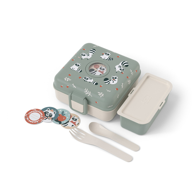 Monbento Lunchbox Dla Dzieci Snacky 0,85l Raccoon