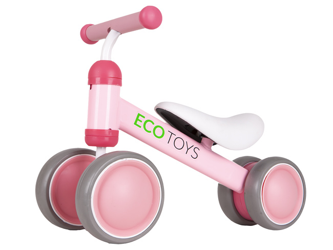 Rowerek biegowy Mini Rower Practise Pink Ecotoys