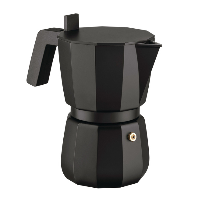 zaparzacze do espresso na 6 filiżanek czarny - Alessi