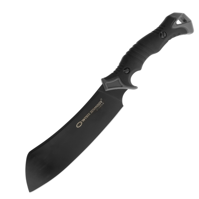 With Armour Ripper Nóż Maczeta ze stali 440, 56hrc, ostrze 24 cm, rękojeść guma + pochwa