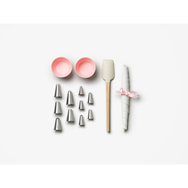 Zestaw do babeczek Printworks Cupcake Kit z rękawem cukierniczym
