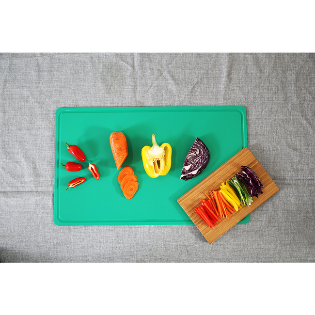 Duża mata kuchenna do krojenia 53x32,5 zielona - Candl