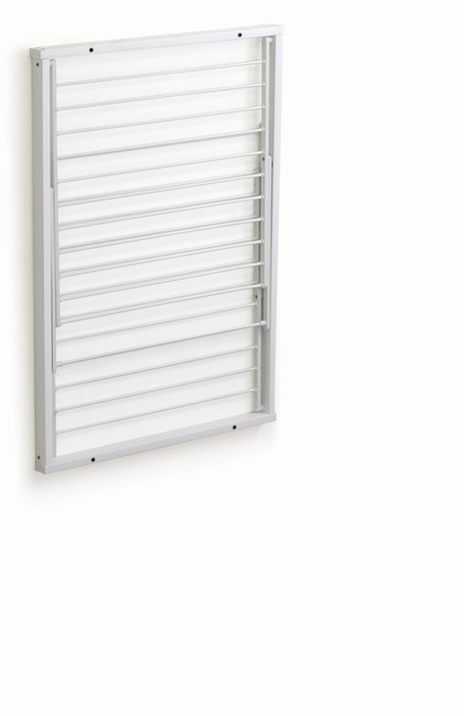 Arredamenti Koral Naścienna suszarka na pranie - 98 x 69 cm, Biały