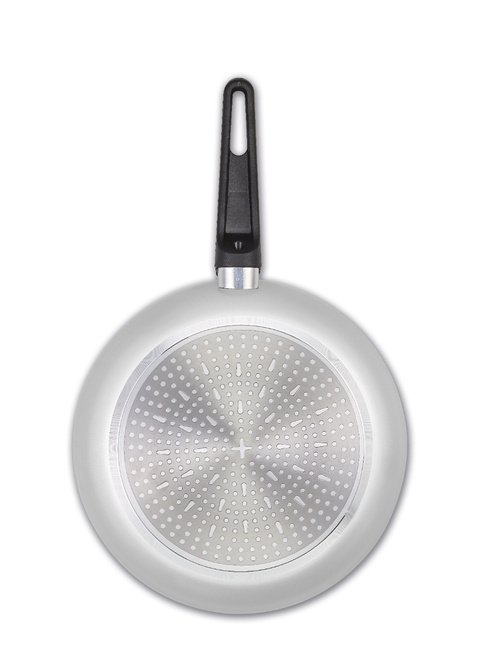 Patelnia Brabantia Indu+ Recycled 28 cm 101703, duża, z podpórką pod kciuk