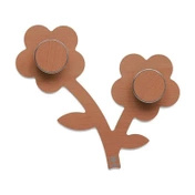 Wieszak ścienny na ubrania Foppapedretti Appendifiore Walnut – orzech