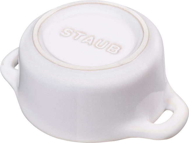 Gift Giving Mini Cocotte Okrągły 200 Ml, Kość Słoniowa - Staub