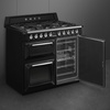 Smeg - Kuchnia wolnost, 100cm, Victoria, czarny Victoria TR103BL Czarny.