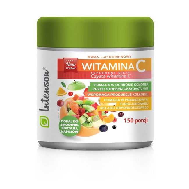 Witamina C kwas L-askorbinowy 150g - Intenson