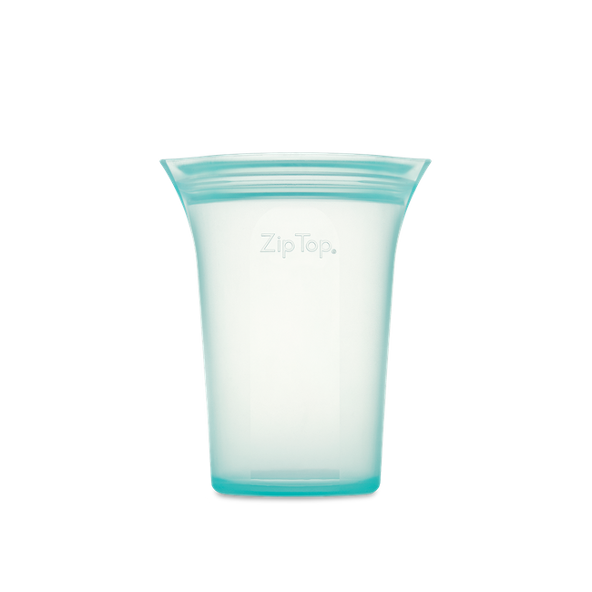 Pojemnik na przekąski M, Teal, Cups - Zip Top