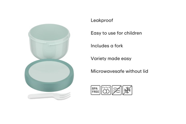 Fruit Box Pudełko Na Owoce Campus 300 Ml Forest Friends - Mepal