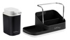 Organizer Kuchenny Z Dozownikiem Na Płyn Livio Duo Czarny 8296 - Vialli Design