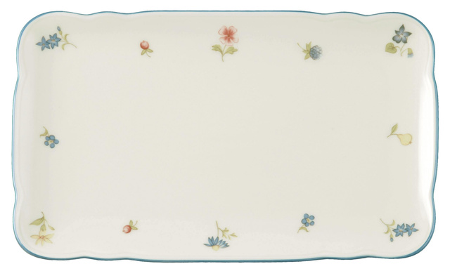 Marie-Luise Streublume Prostokątny półmisek 20 x 12.5 cm - Seltmann Weiden