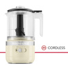 Bezprzewodowy malakser KitchenAid 1,1 l 5KFCB519EAC, kremowy