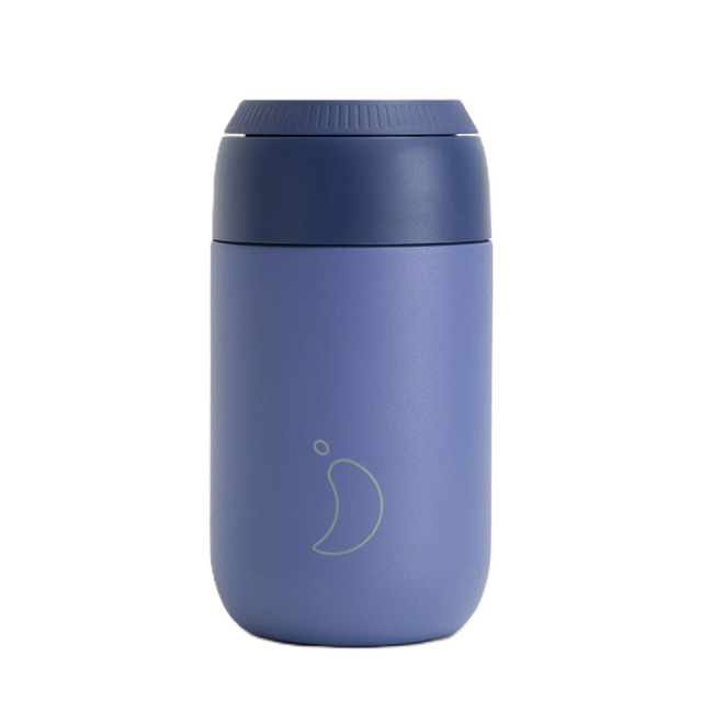 kubki termiczne do kawy 340 ml niebieskie - Chilly's Bottles