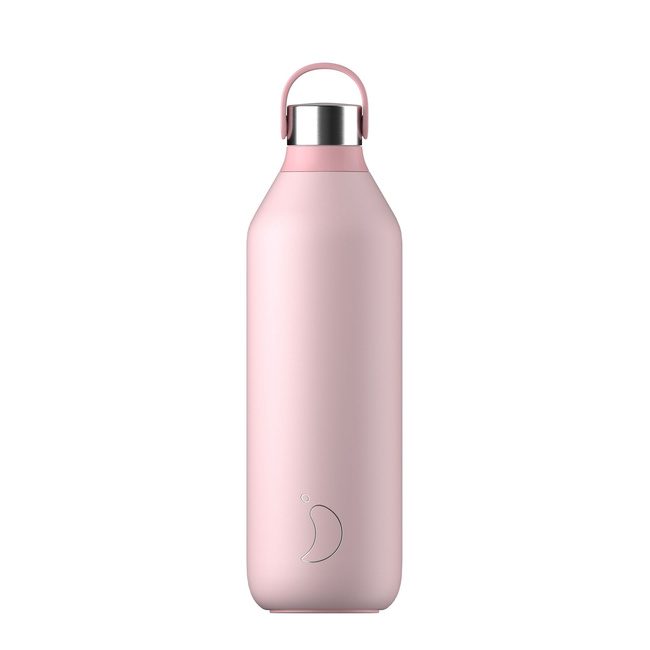 butelki termiczne do napojów 1000 ml series 2 różowy - chilly's bottles