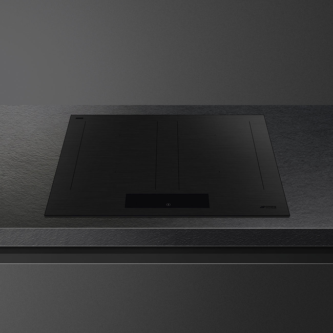 Smeg - Płyta indukcyjna, 60cm, Classica, czarny Universal Sim3644mb Czarny mat