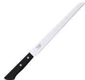 Masahiro Bwh Bread Knife 240mm - Japanese Serrated Bread Slicer