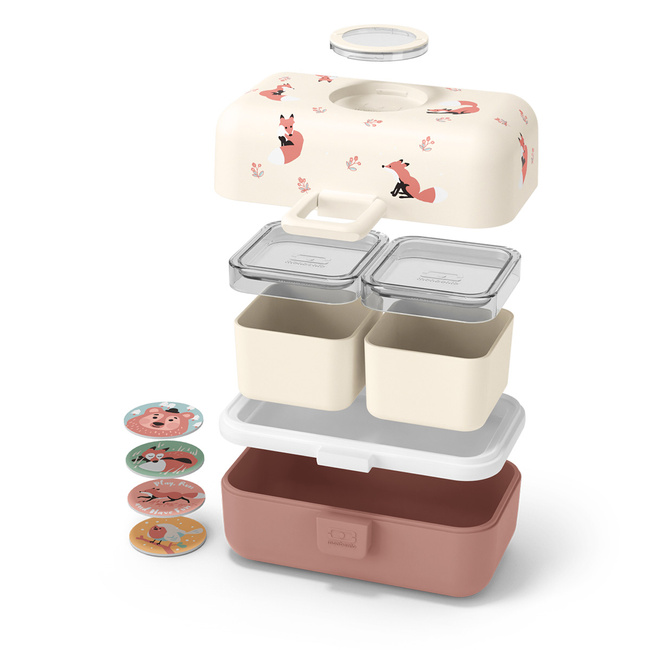 Monbento Tresor Lunchbox Dla Dzieci 0,75l Fox