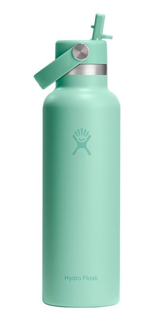 Butelka termiczna Hydro Flask Standard Mouth 21 oz (621 ml) ze słomką Flex Straw, Mermaid Green